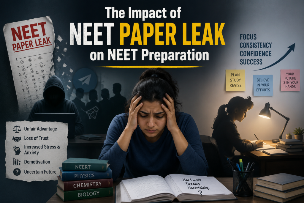 The Impact of NEET Paper Leaks on NEET Preparation